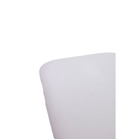 Housse de table de massage - Blanche - éponge bouclette extensible - 3 tailles 
